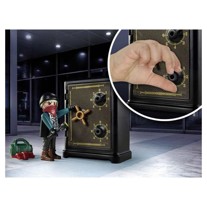 70908 Policier avec cambrioleur Playmobil City Action