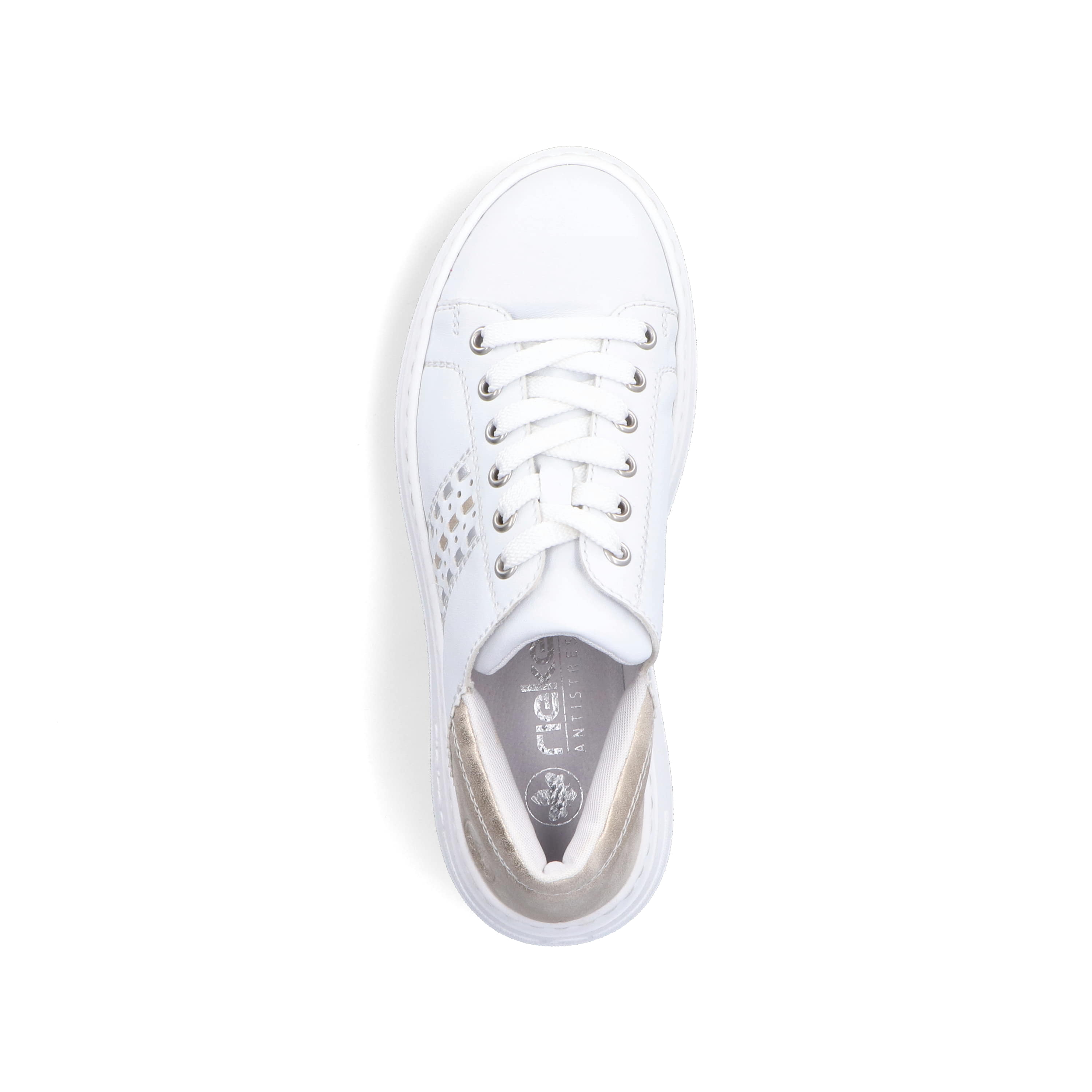 Rieker Damen Sneaker Low brilliantweiss