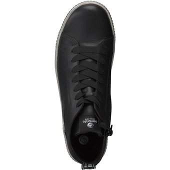 Remonte Ankle Schnürer in schwarz