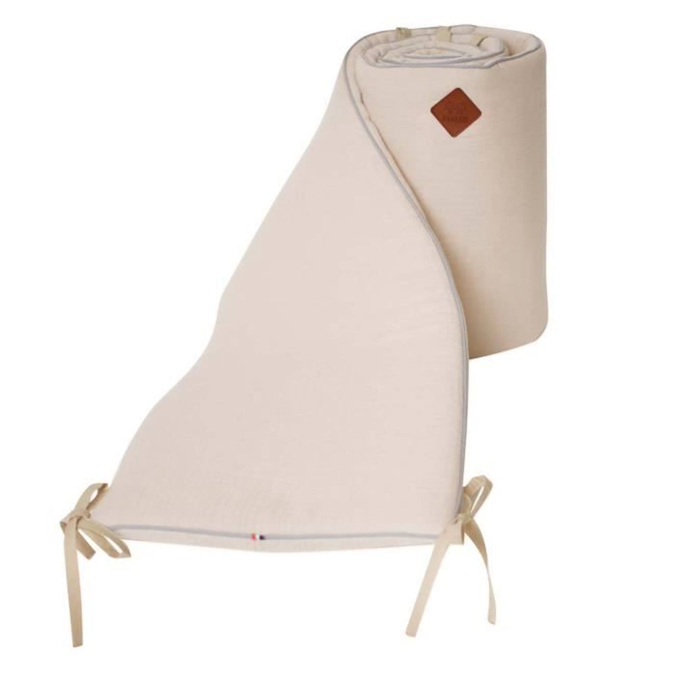 Tour de lit universel en gaze de coton, Jeanne Beige Dès la naissance beige