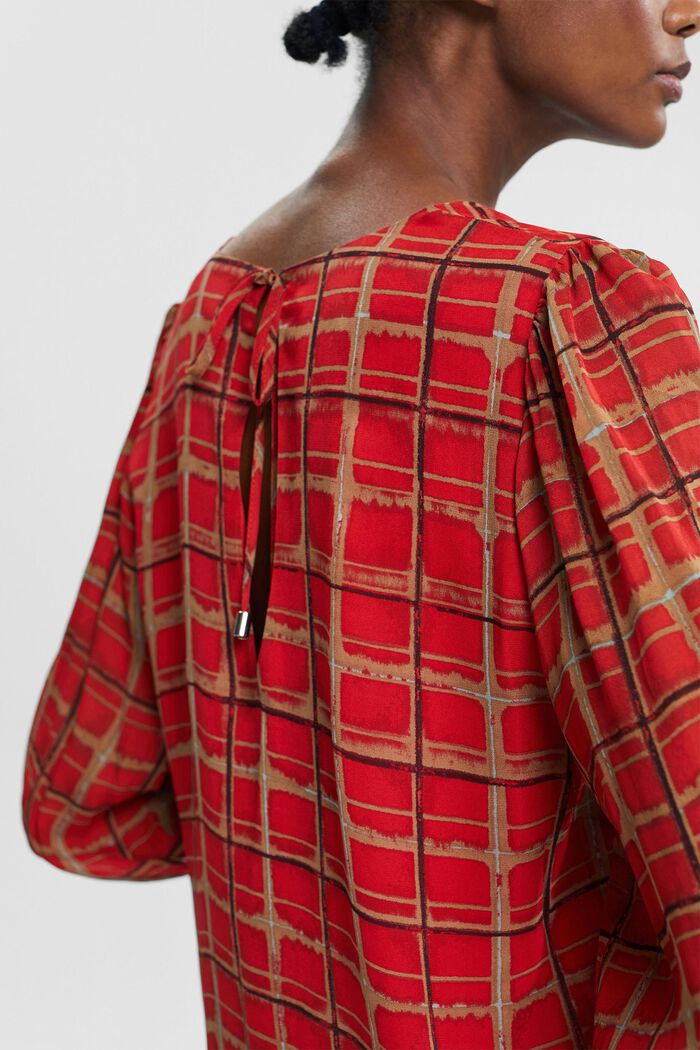 Bluse mit Muster, LENZING™ ECOVERO™
