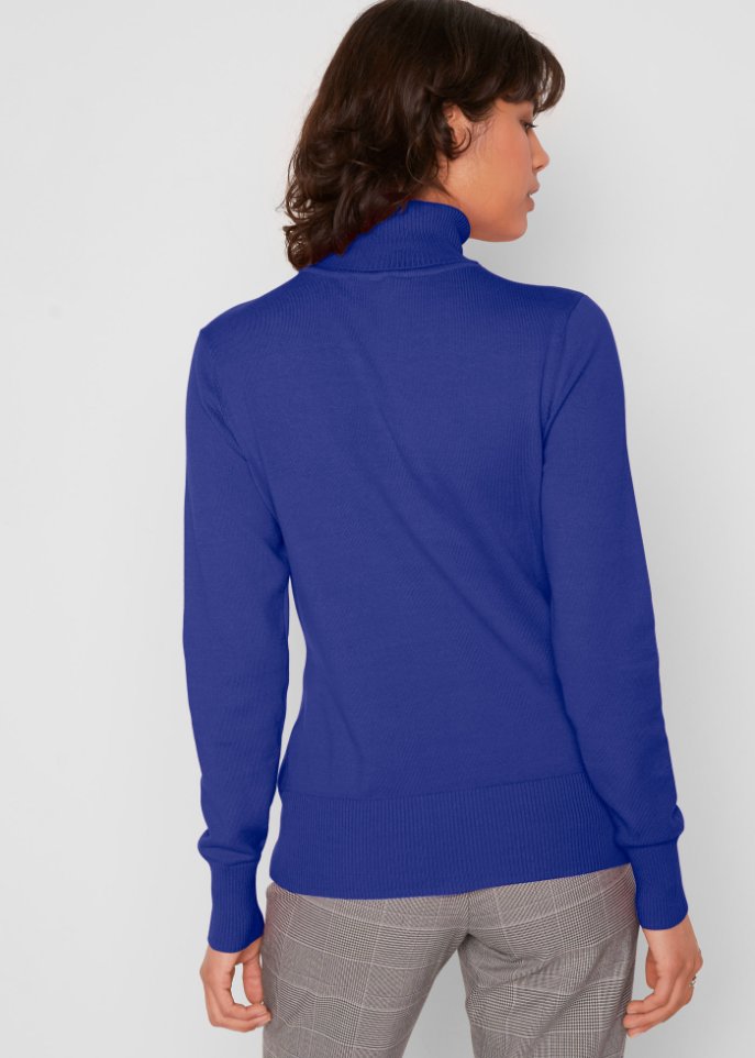 Basic Rollkragenpullover