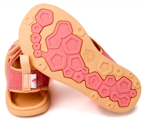 Affenzahn ~ Airy vegane Sandale ~ Flamingo