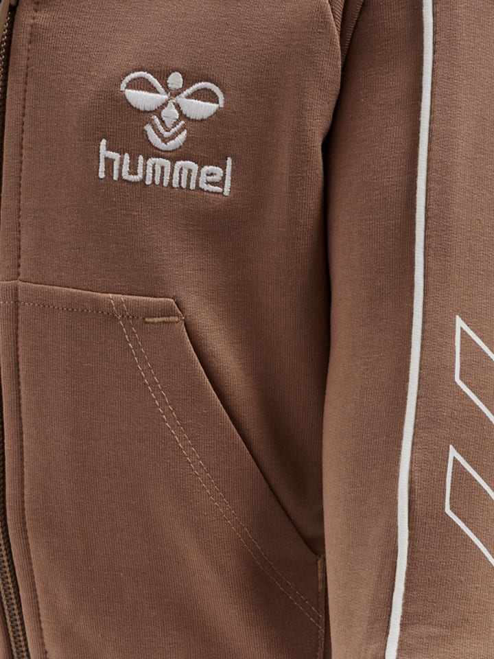 Hummel Hummel Reißverschluss Jacke Raglanärmel Hmlcasey Kinder in BEAVER FUR günstig kaufen