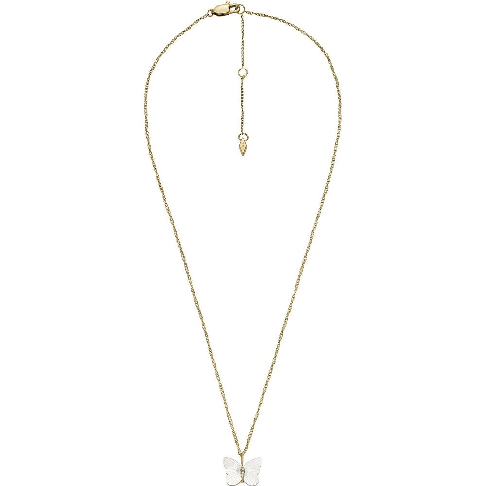 Fossil Chaînette Acier inoxydable collier