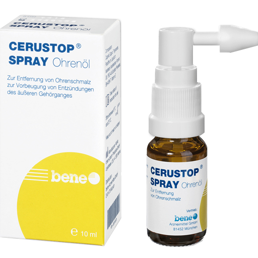 CERUSTOP Ohrenöl-Spray  10 ml  Spray
