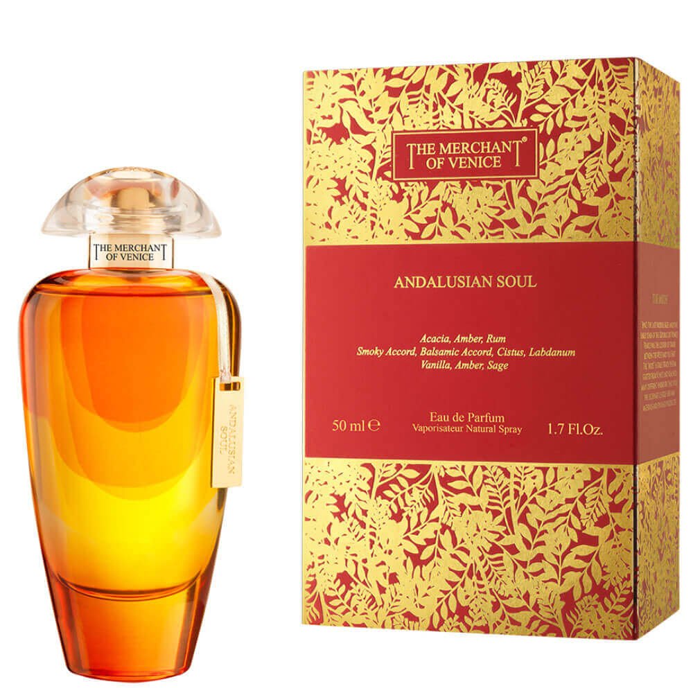 THE MERCHANT OF VENICE Murano Collection Andalusian Soul Eau de Parfum Nat. Spray