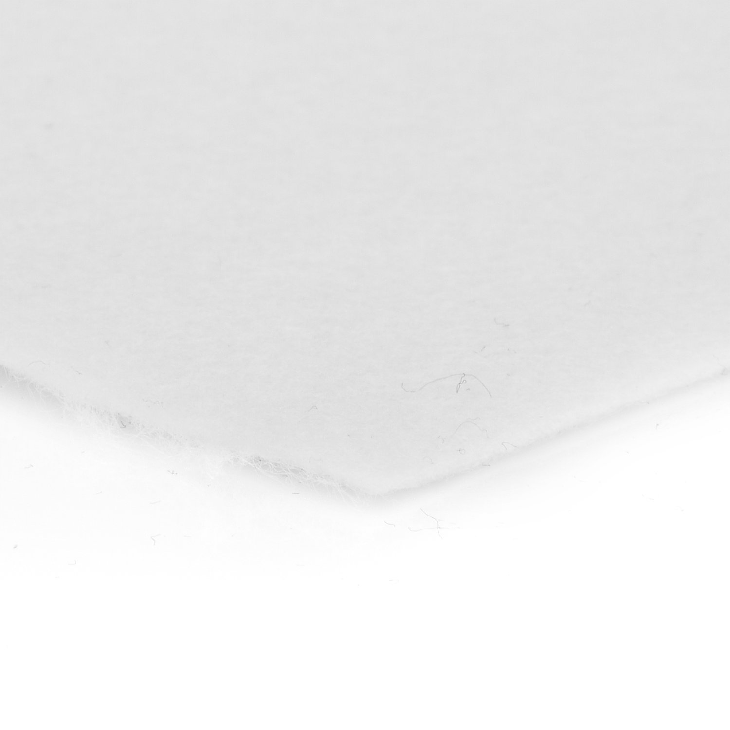 Filz, Stärke 1 mm, 10 m Rolle, weiß