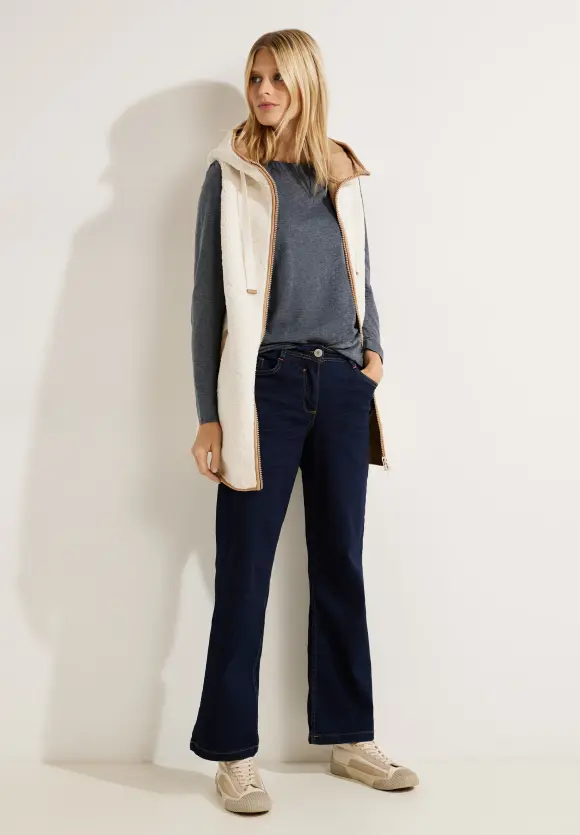CECIL Langarmshirt mit Gummibund