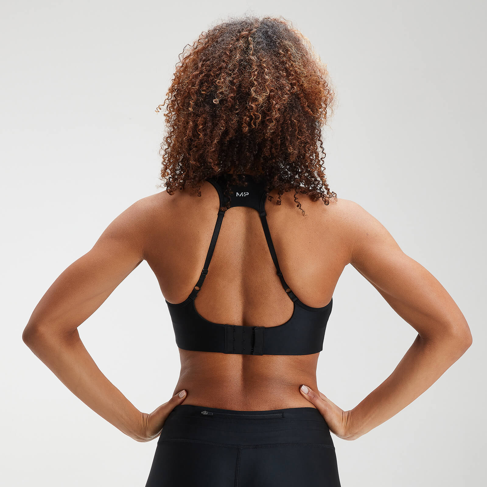 Brassière de sport MP Velocity pour femmes – Noir