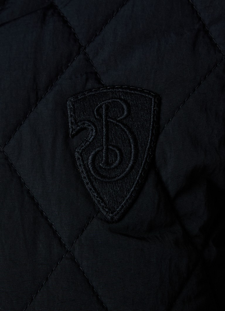 Burberry Quilted jacket with patch pockets and quilt pattern
