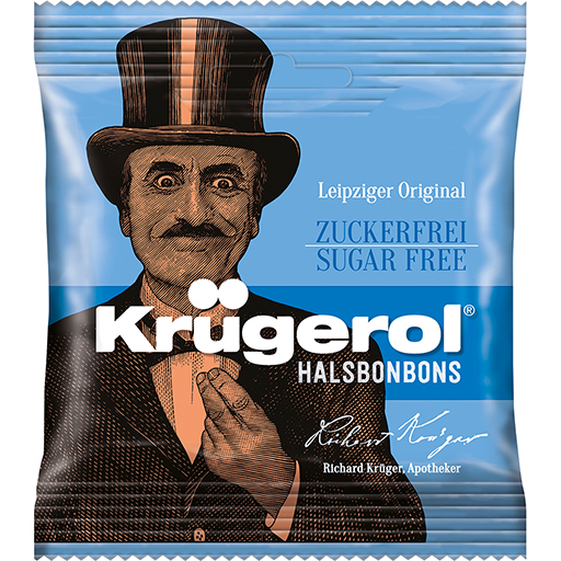 KRÜGEROL Halsbonbons zuckerfrei  50 g  Bonbons