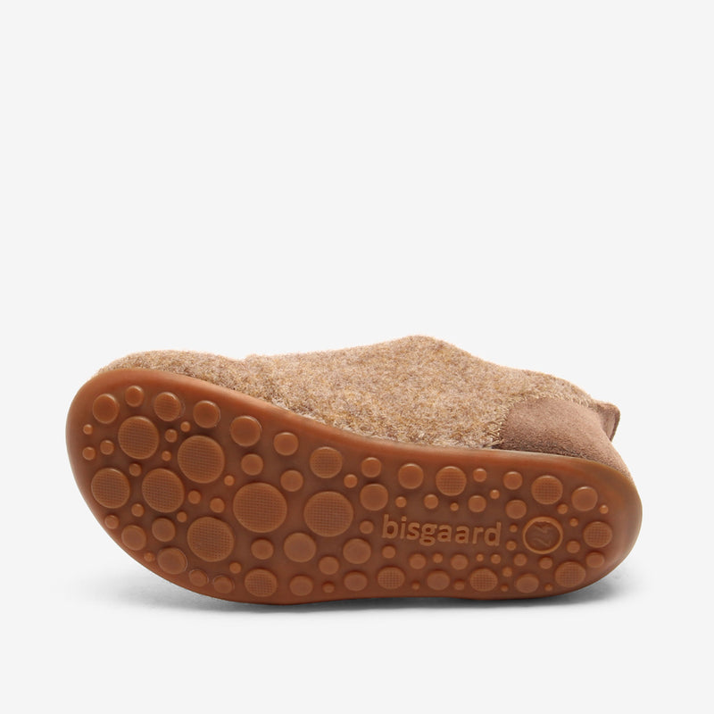 casual wool camel - Braun