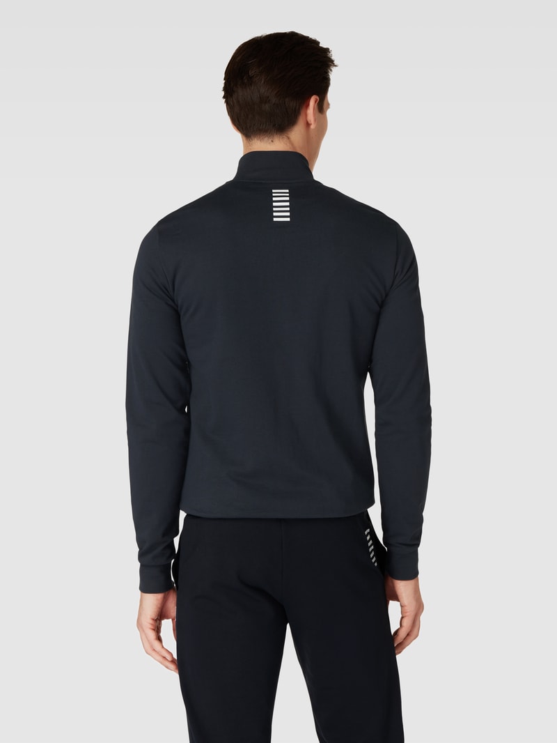 Trainingsanzug mit Label-Details in dunkelblau