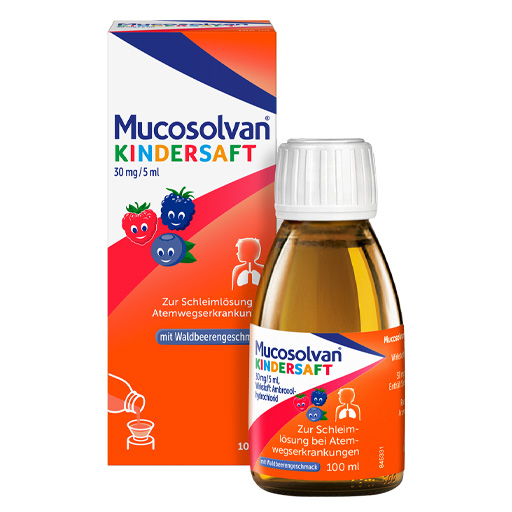 MUCOSOLVAN Kindersaft 30 mg/5 ml  100 ml  Lösung zum Einnehmen