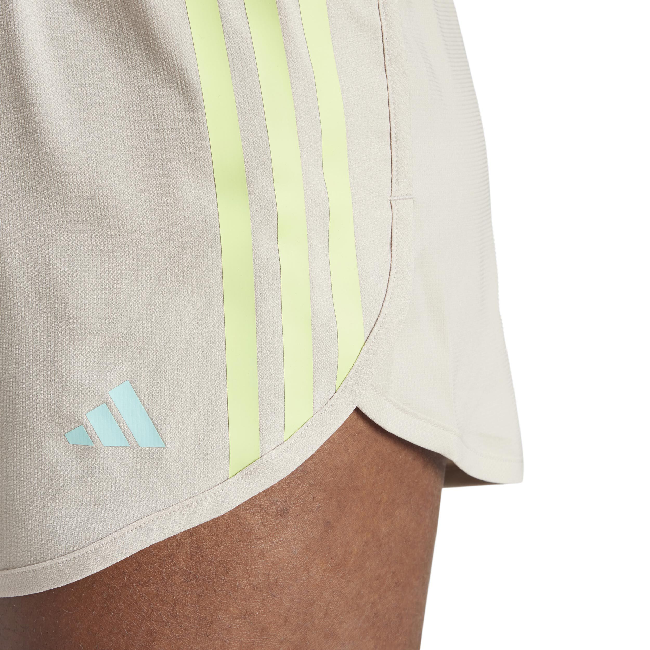 Own The Run 3S Laufshorts Damen - Beige