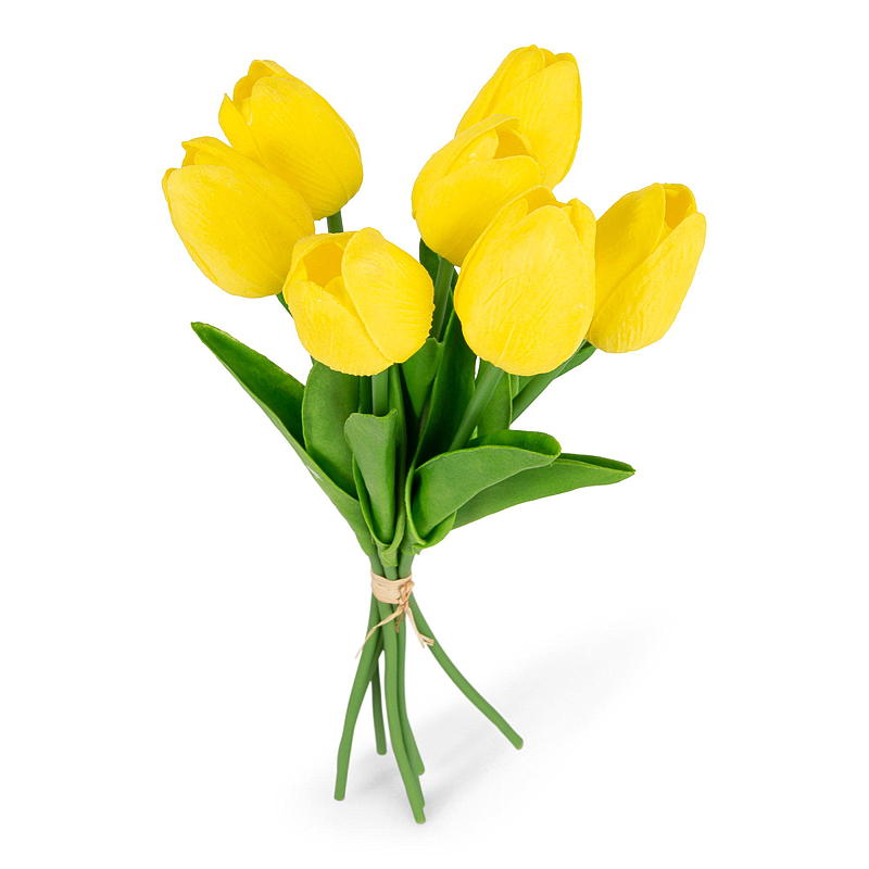 Home Tulipan 7 stk 30 cm gul