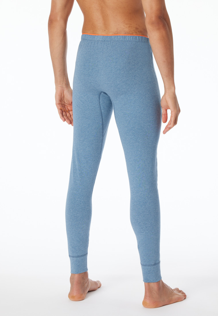 Unterhose lang blau-meliert - 95/5