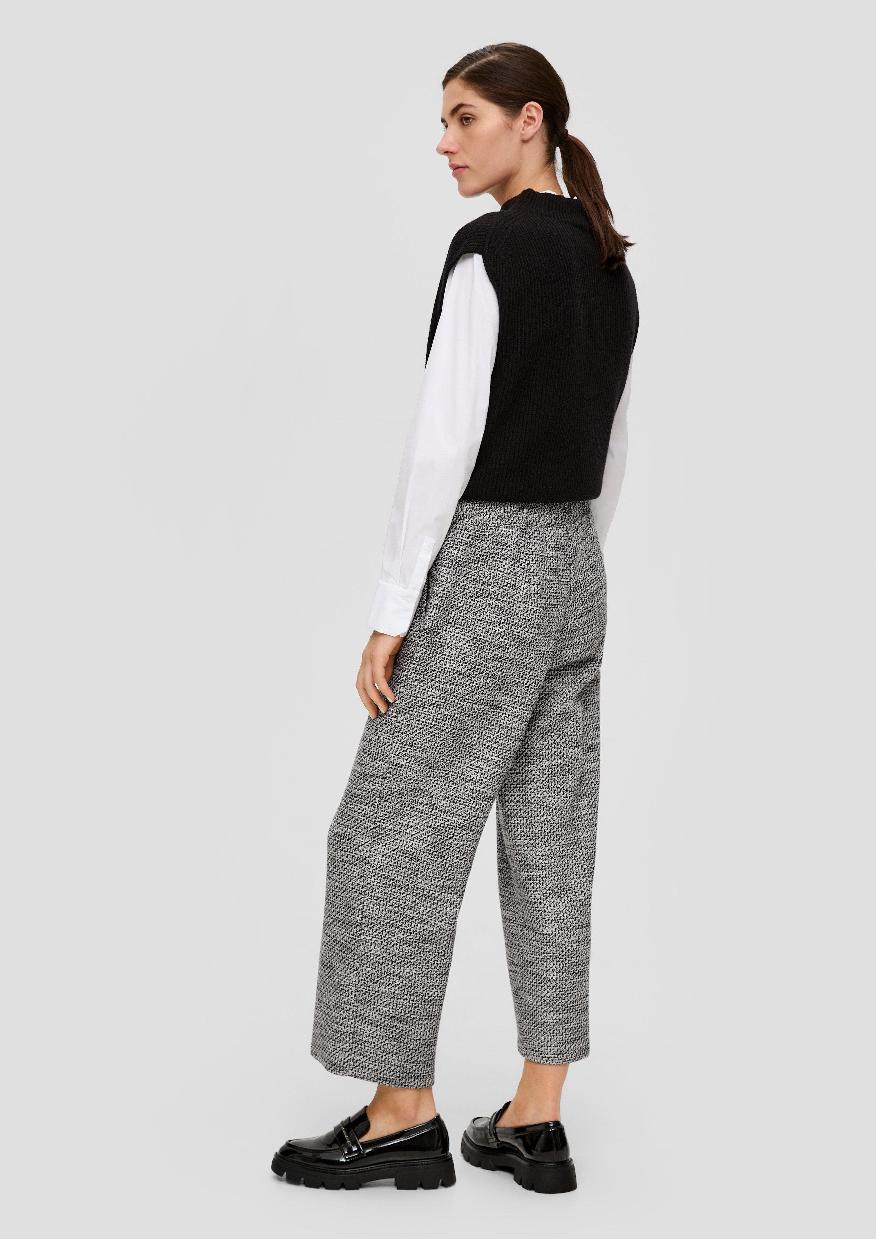 Regular: Culotte mit Musterstruktur  2135906-99X1