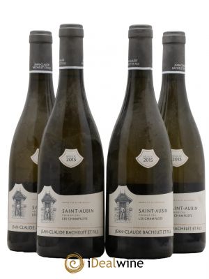 Saint-Aubin 1er Cru Les Champlots Jean-Claude Bachelet (Domaine)  2015 - Lot de 4 Bouteilles