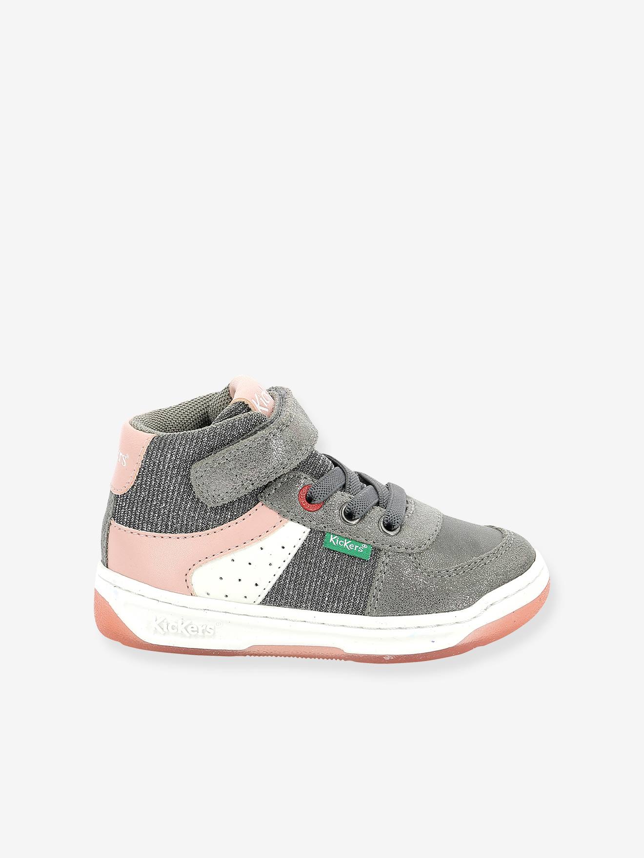 Kickers Kinder Sneakers KICKALIEN KICKERS - khaki