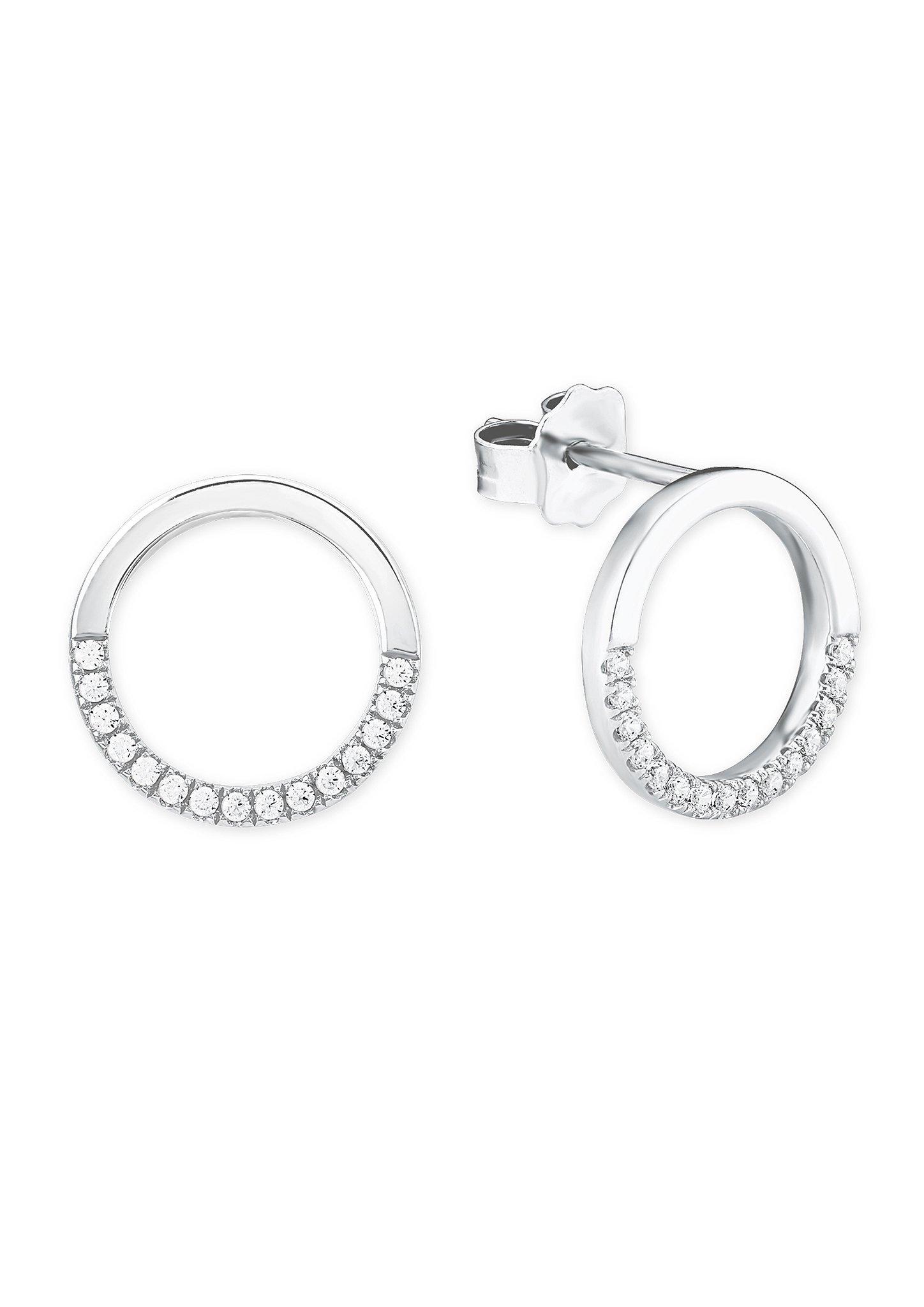 Ohrstecker Kreis mit Zirkonia  272.708.6414.0887-05E0