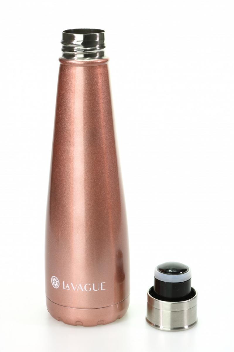 LA VAGUE GRAVITY Edelstahl-Isolierflasche