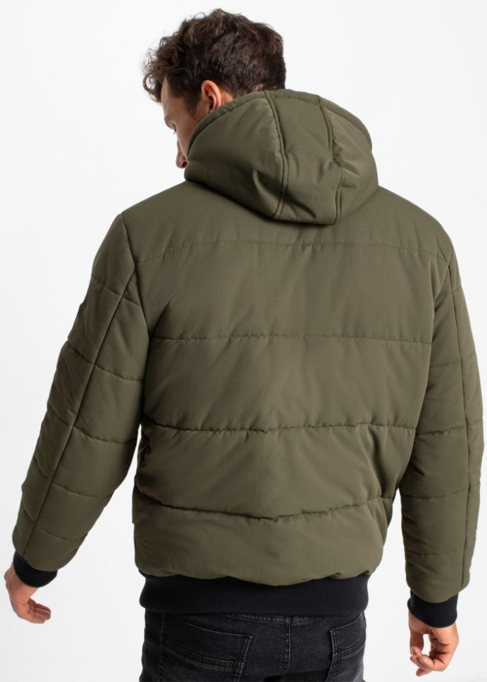 Steppjacke mit recyceltem Polyester