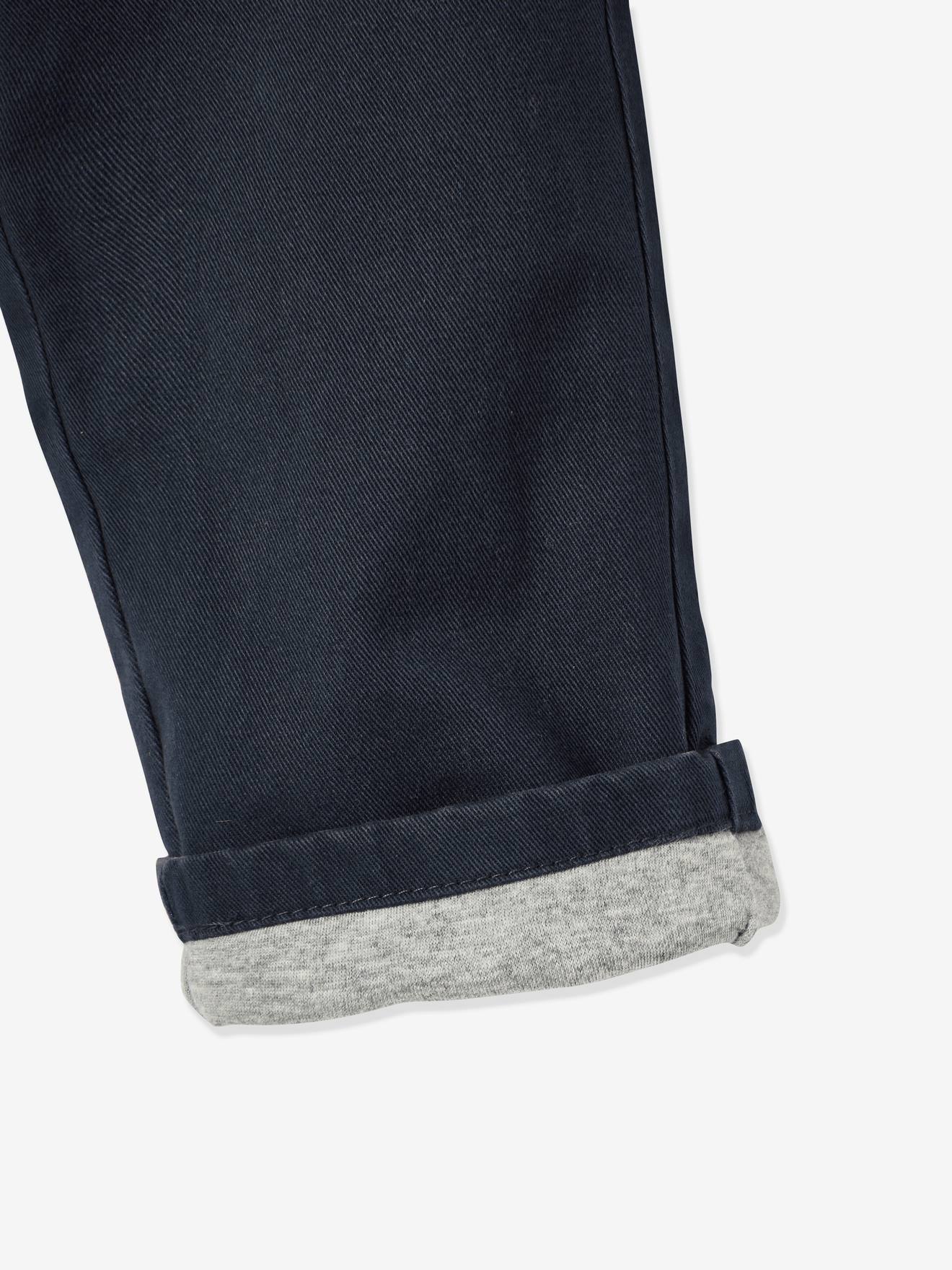 Vertbaudet Gefütterte Jungen Cargohose Oeko-Tex - marine