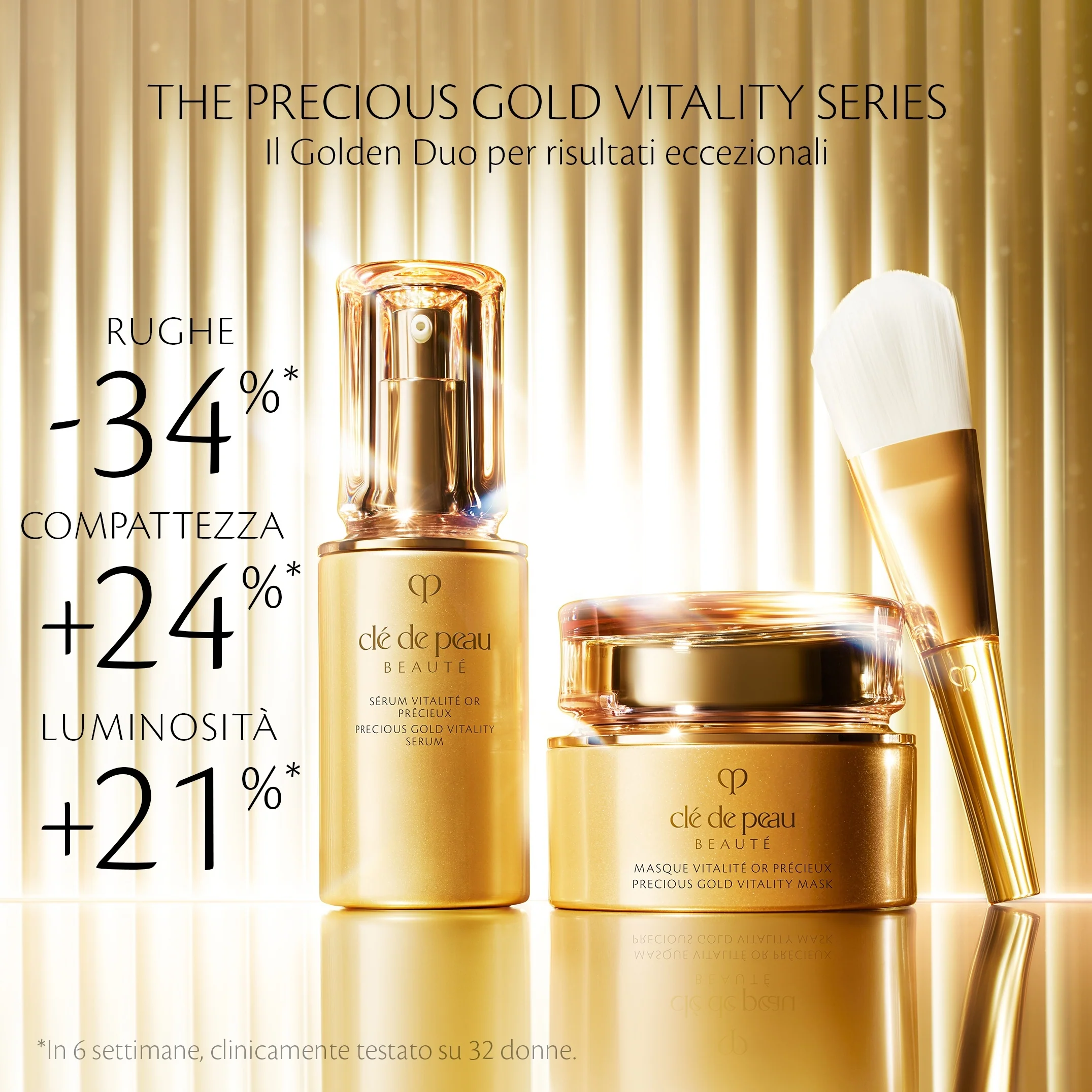 Mascarilla facial antiedad Gold Precious Gold Vitality Mask