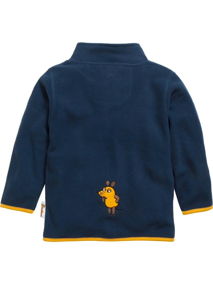 Playshoes Fleece-Jacke DIE MAUS in Marine günstig kaufen