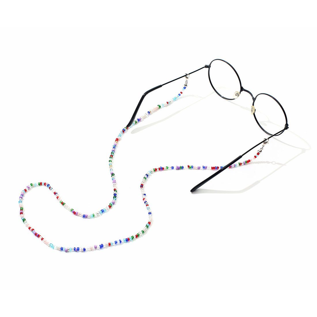 CTGtree Brillenkette Brillenketten Brillenkette Brillenhalter bunte Perlen für Damen