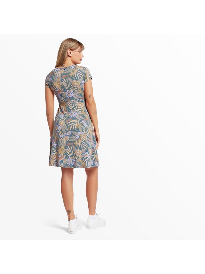 sherpa Kleid Padma Warp in Blau3032 günstig kaufen