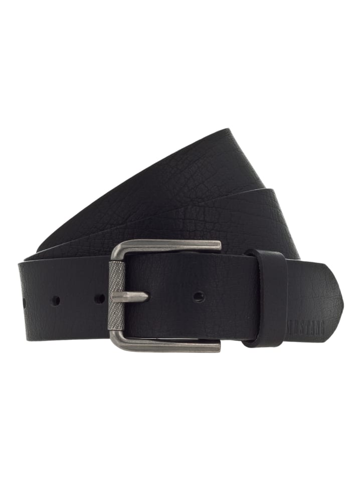 Mustang Gürtel schwarz günstig kaufen
