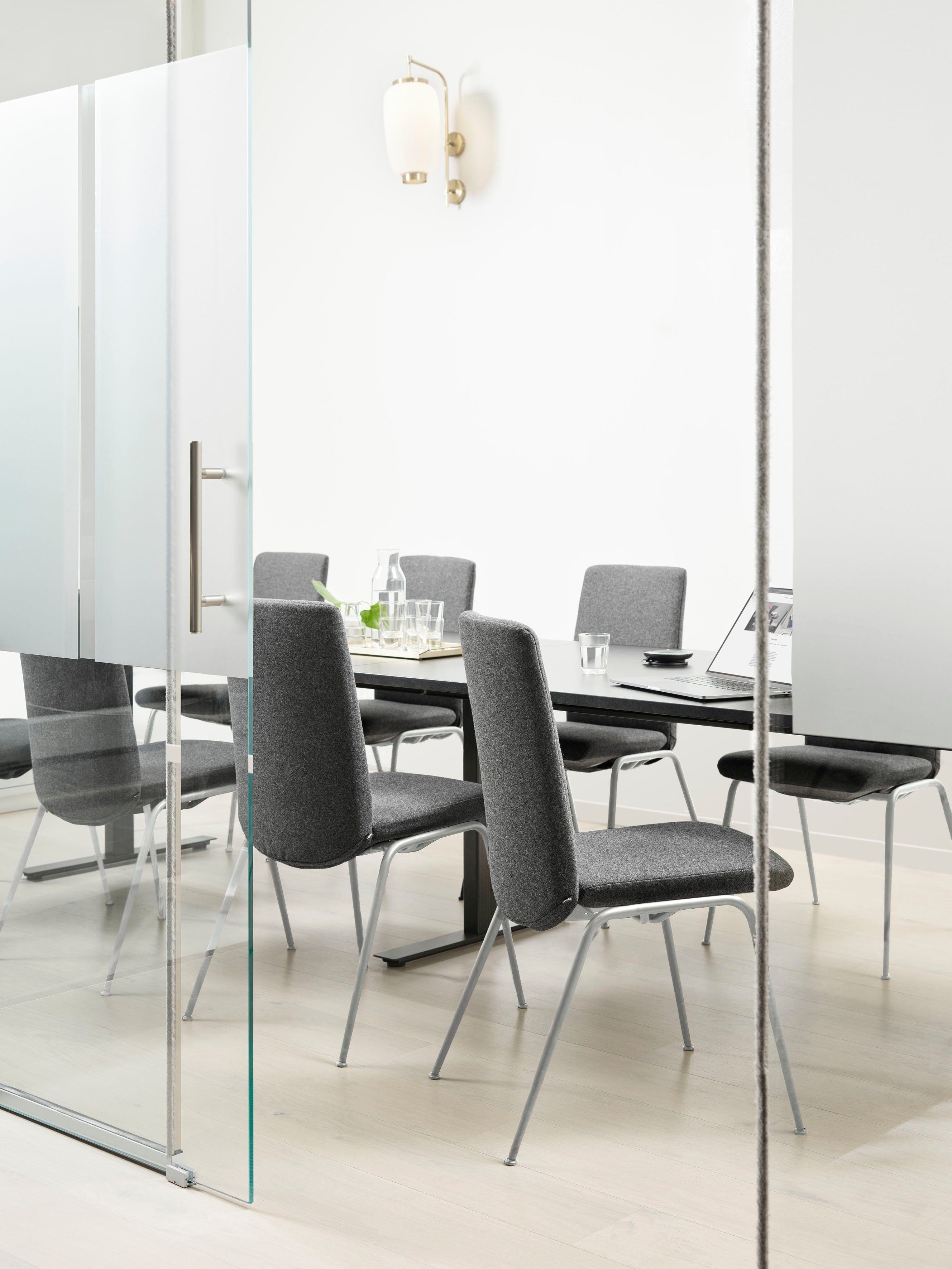 Stressless® Polsterstuhl Laurel, Low Back, Größe L, mit Beinen aus Stahl in Chrom glänzend