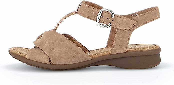 GABOR Riemchen Sandalen beige Komfort Riemchensandalette, Beige