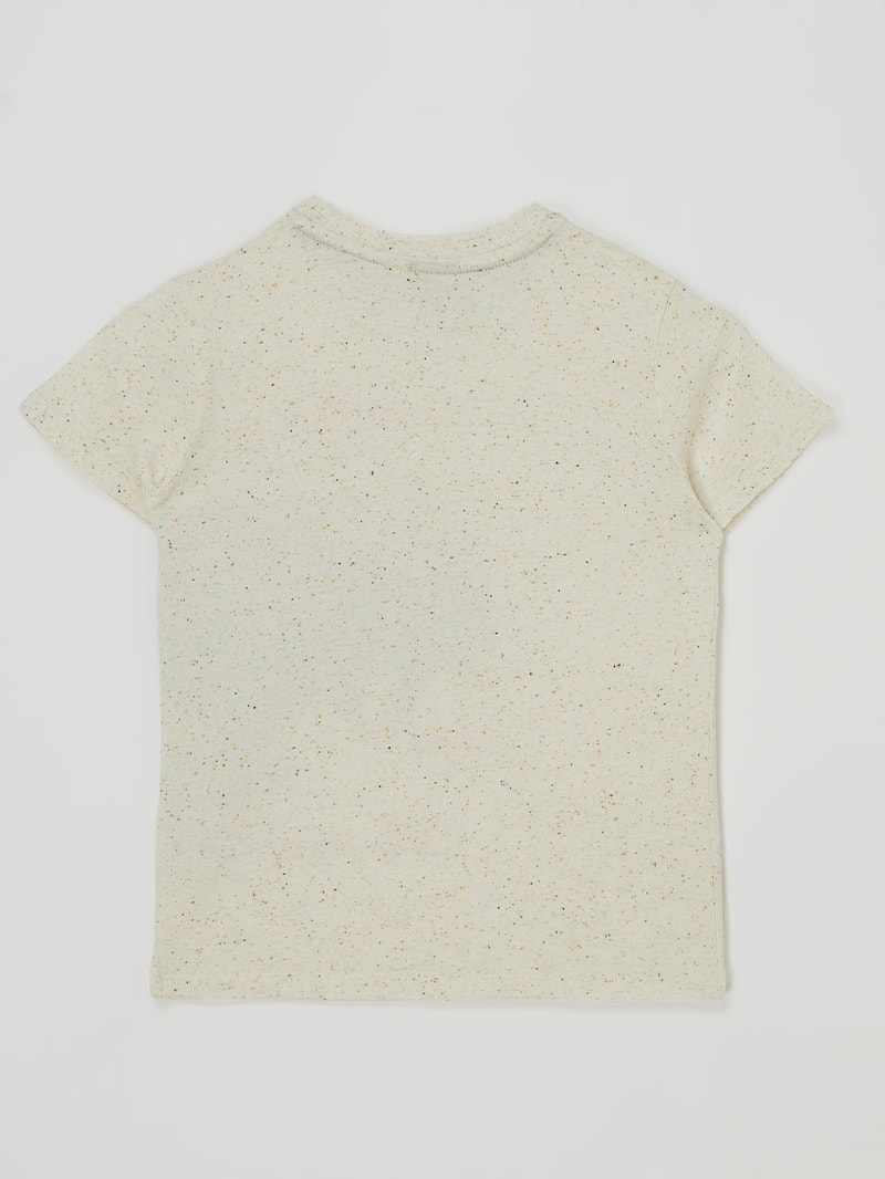 T-Shirt mit Print in offwhite