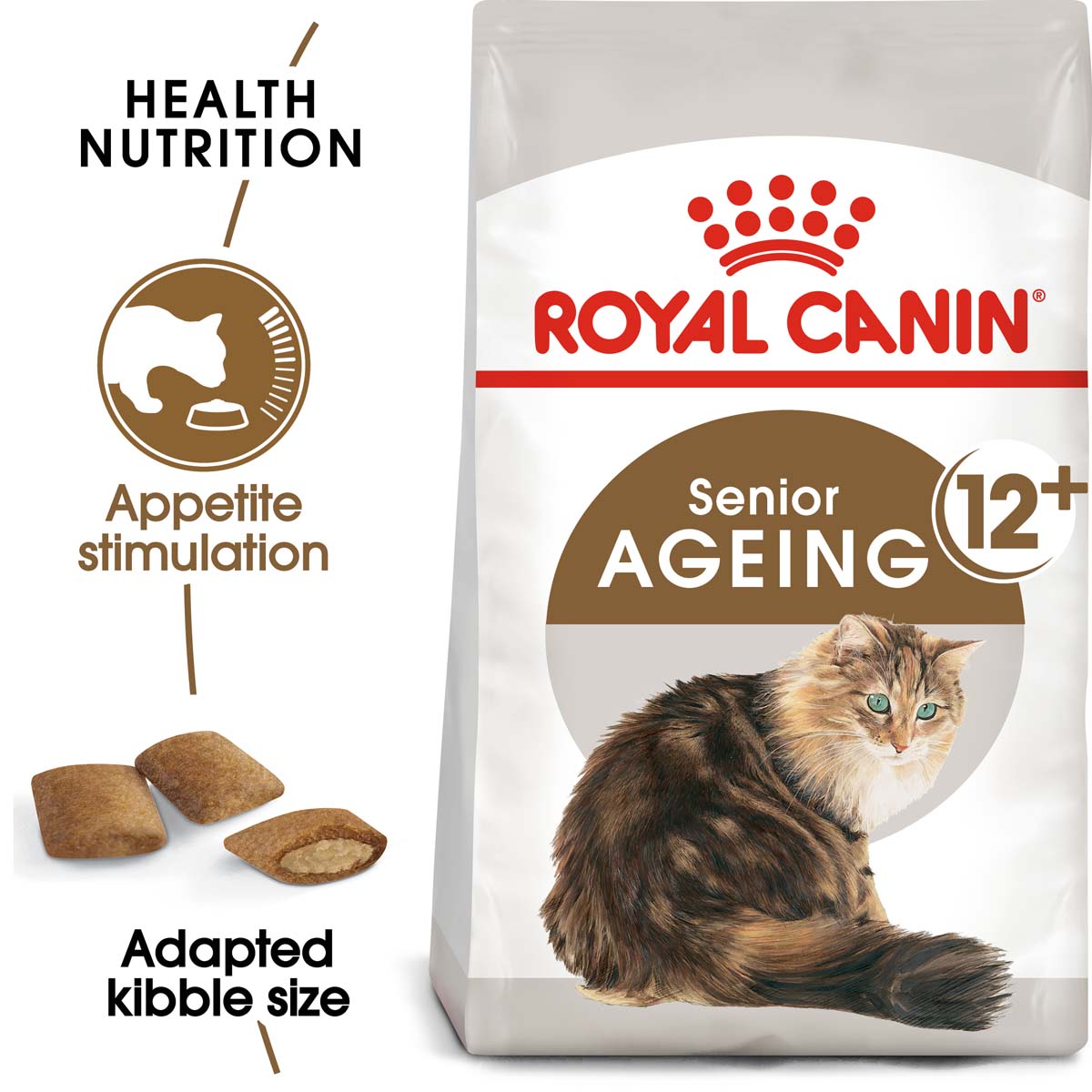 ROYAL CANIN AGEING 12+ Trockenfutter 4kg + Nassfutter 12x85g