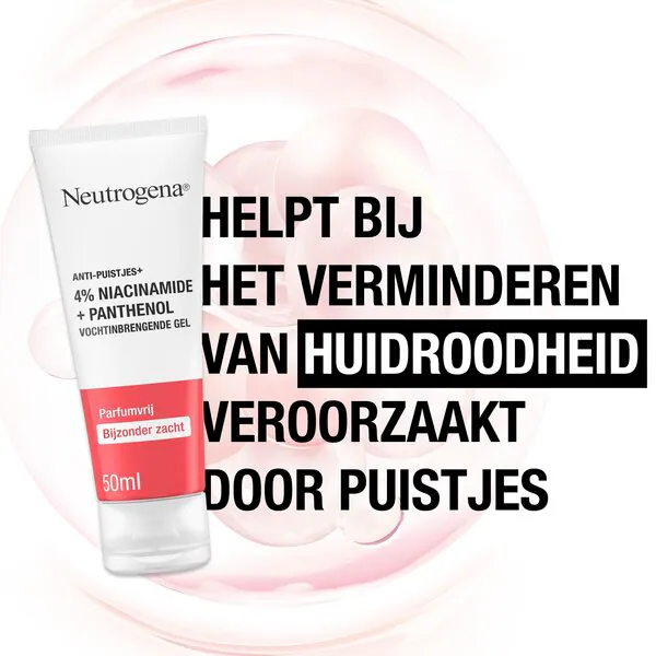 Neutrogena Anti-Blemish 4% Niacínamid Panthenol Hydratačný gél 50ml - Nečistá pleť