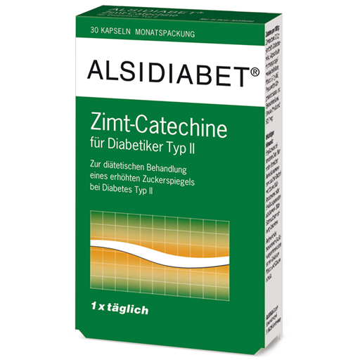 ALSIDIABET Zimt-Catechine f.Diab.Typ II 1xtägl.Kps  30 St  Kapseln