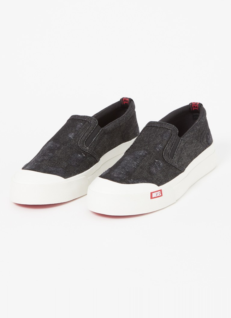 Mocasini Diesel S-Athos din denim