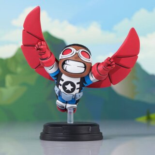 ** % SALE % ** Marvel Animated Statue Falcon 13 cm