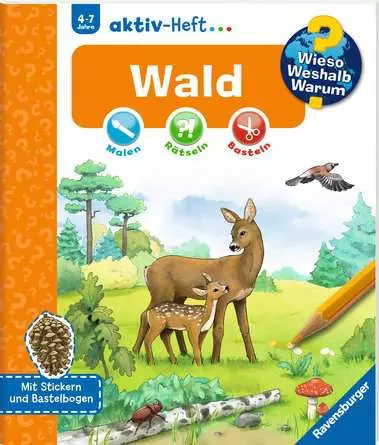 Ravensburger Wieso? Weshalb? Warum? aktiv-Heft: Wald