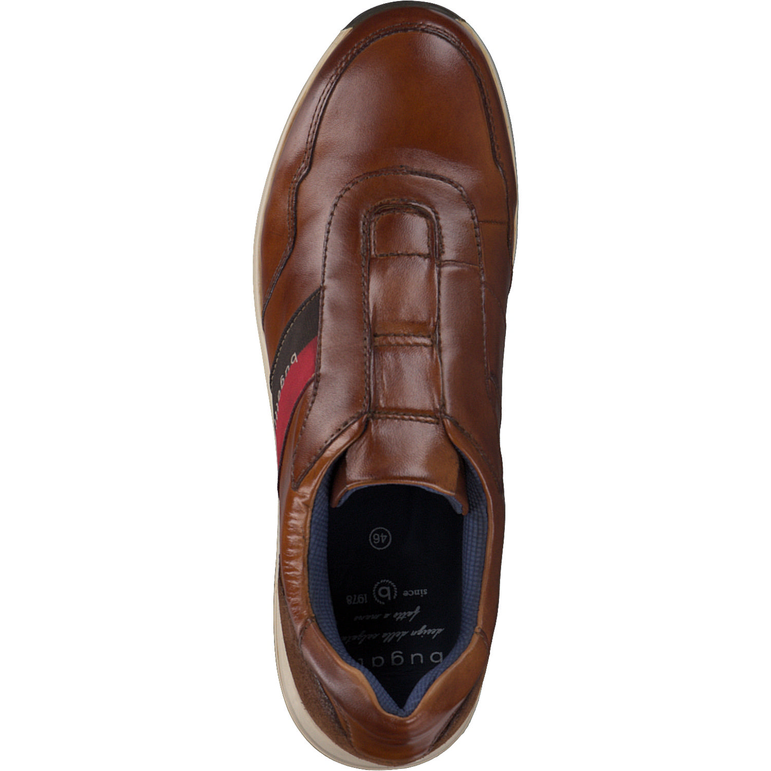 Bugatti Torello A9Q60, Sportliche Slipper, Herren, cognac