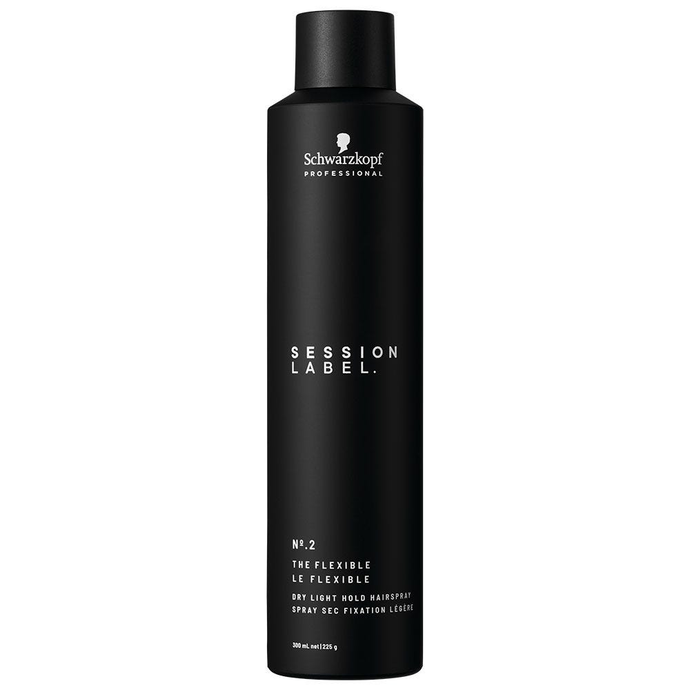 Schwarzkopf Session Label The Flexible Dry Light Hold Hairspray 300 ml