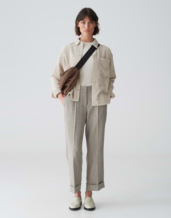 Cordbluse Fanki