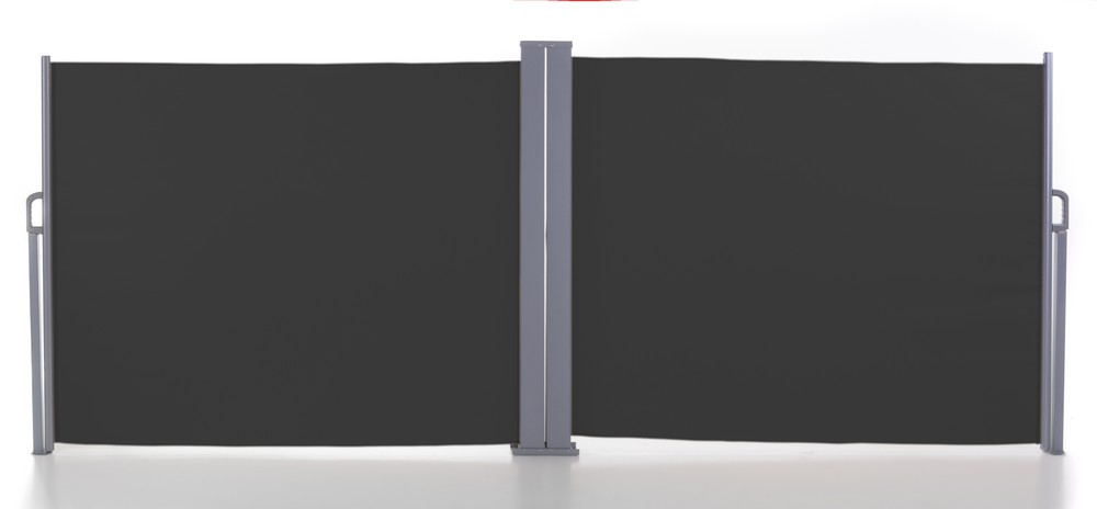 HC Home & Living Doppel - Seitenmarkise ca. 6,0 x 1,5 m - Anthrazit