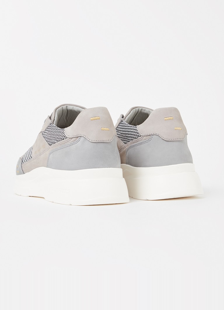 Buty sportowe Filling Pieces Jet Runner z siateczki ze detalami zamszowymi.