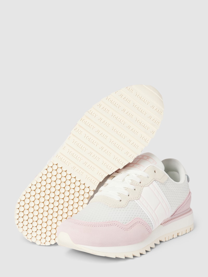 Sneaker mit Label-Details Modell 'RETRO EVOLVE' in hellrosa