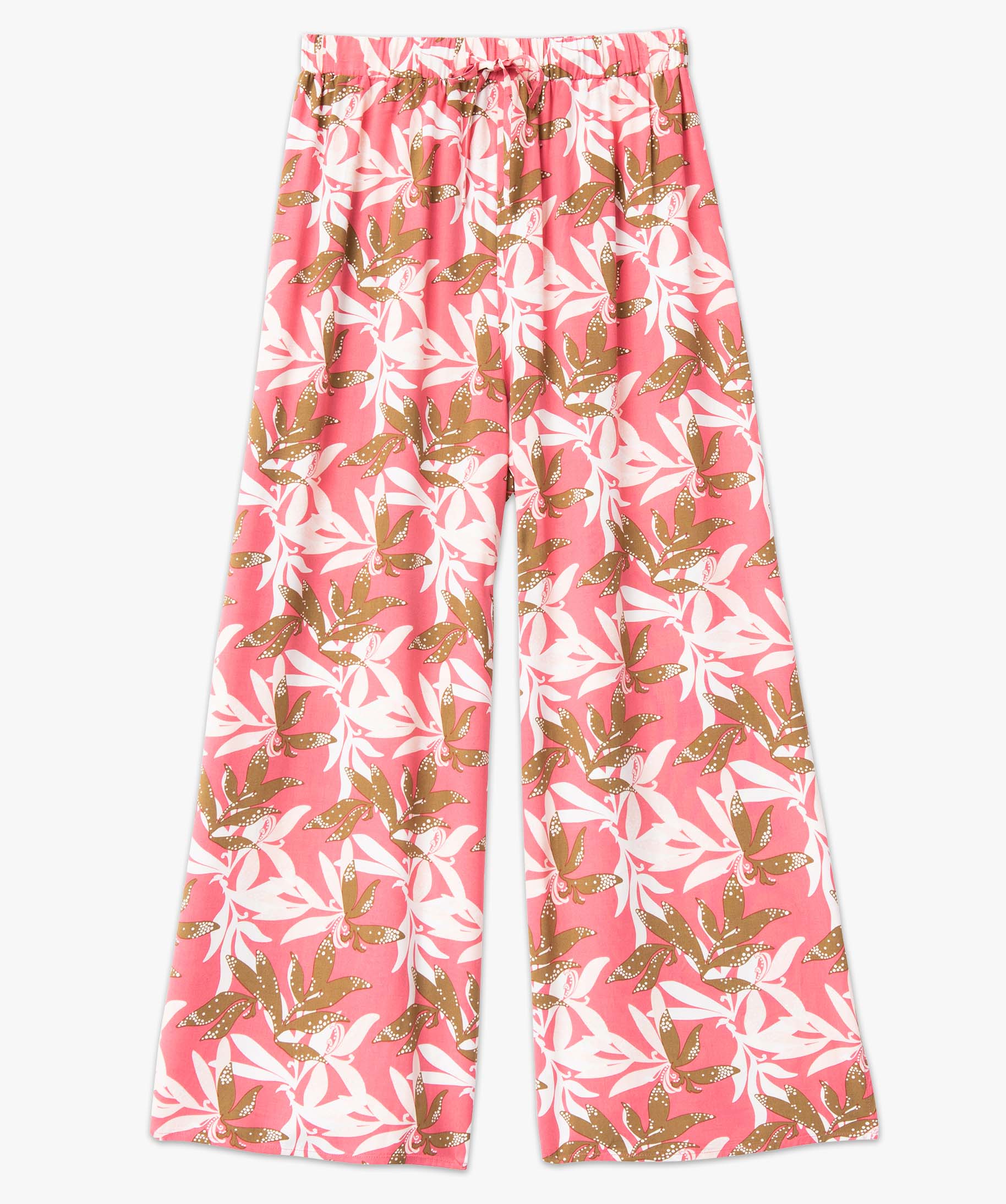 Pantalon de pyjama fluide imprimé femme imprime | GEMO